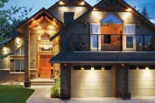 Lighted house