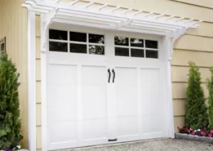 Decorated Garage Door