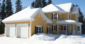House In Winter