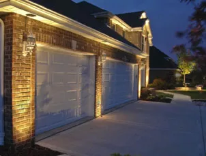 Lighted Garage