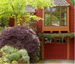 Painted Garage Door