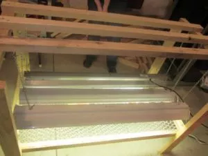 Rack for Inside Gardening